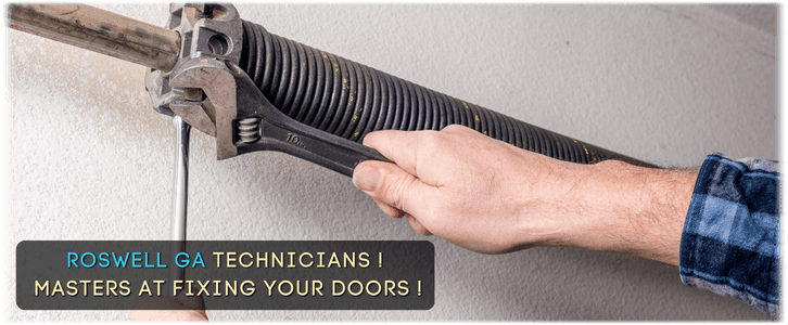 Broken Garage Door Spring Repair Roswell GA